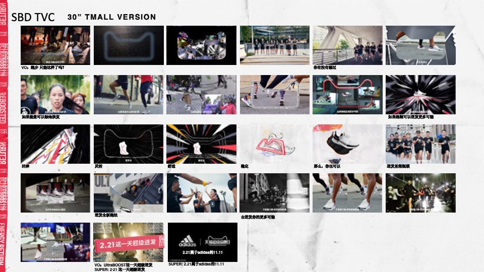 阿迪达斯服饰传播方案 SBD WIP