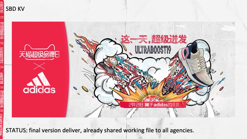 阿迪达斯服饰传播方案 SBD WIP