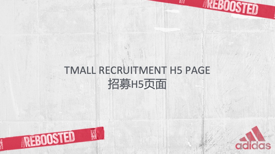 阿迪达斯服饰传播方案 SBD WIP