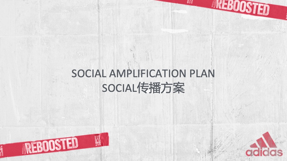 阿迪达斯服饰传播方案 SBD WIP