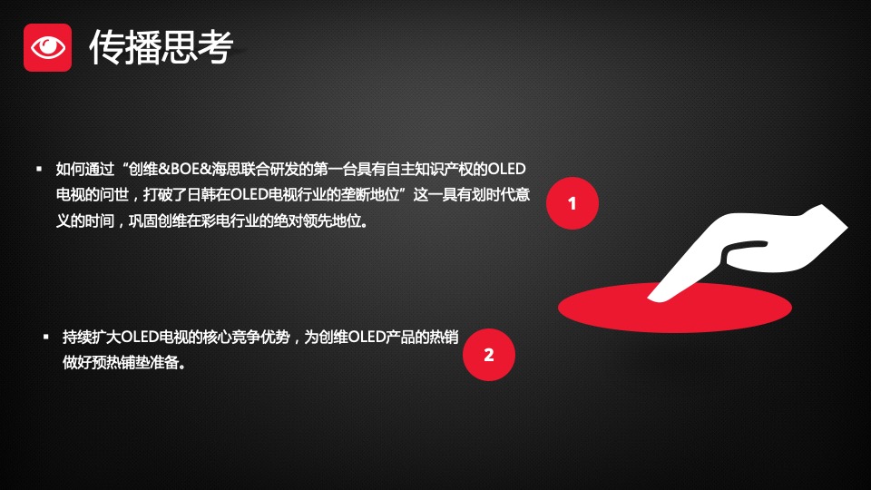 创维自主OLED电视上市发布会传播方案-悠云数字