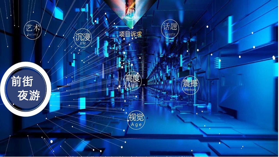 南京前街夜巷商业街亮化包装意向方案