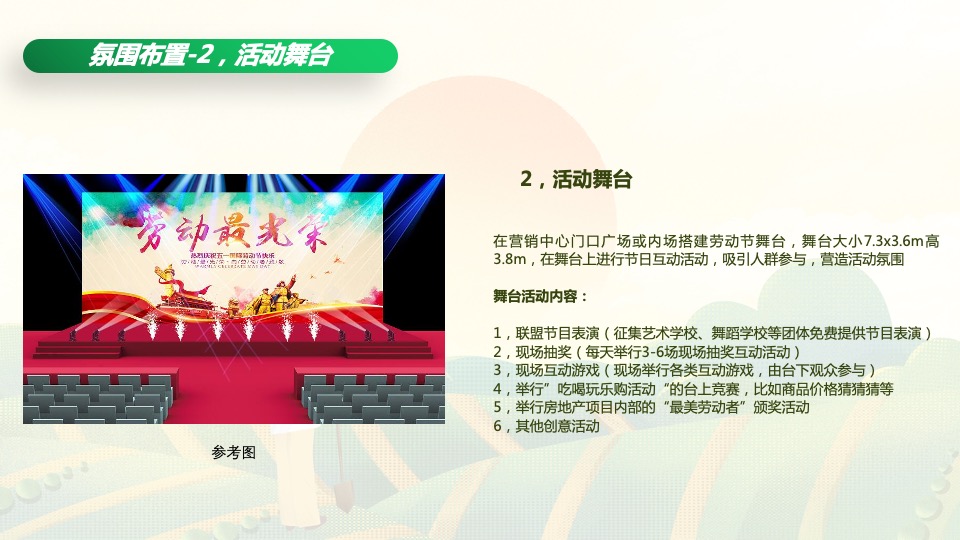 地产项目五一暖场系列（致敬劳动者·吃喝玩乐购主题）活动策划方案