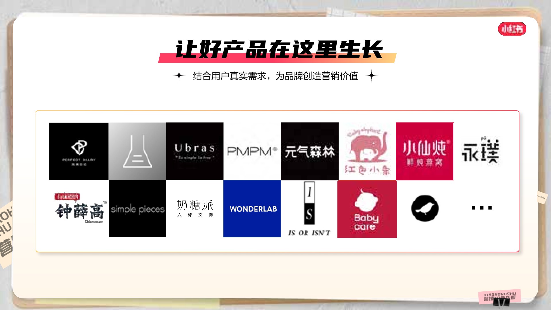 小红书商业化营销IP招商通案