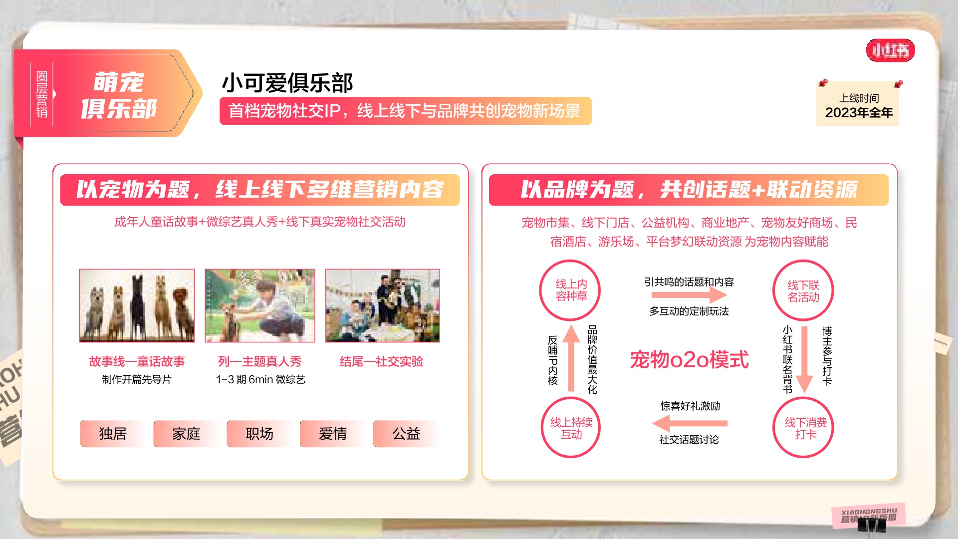 小红书商业化营销IP招商通案