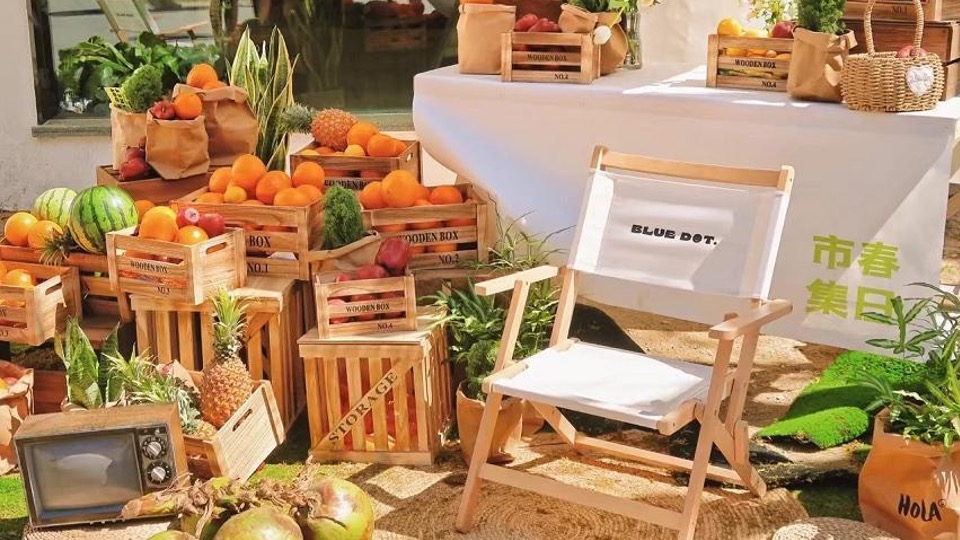 适合各行业户外集市摊位氛围布置灵感图集方案