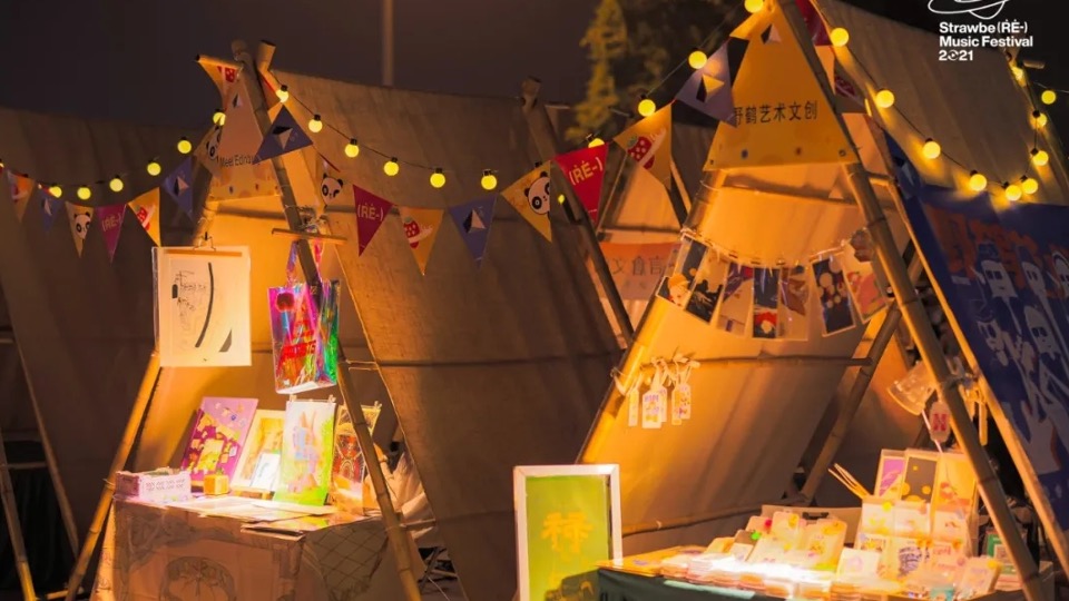 适合各行业户外集市摊位氛围布置灵感图集方案