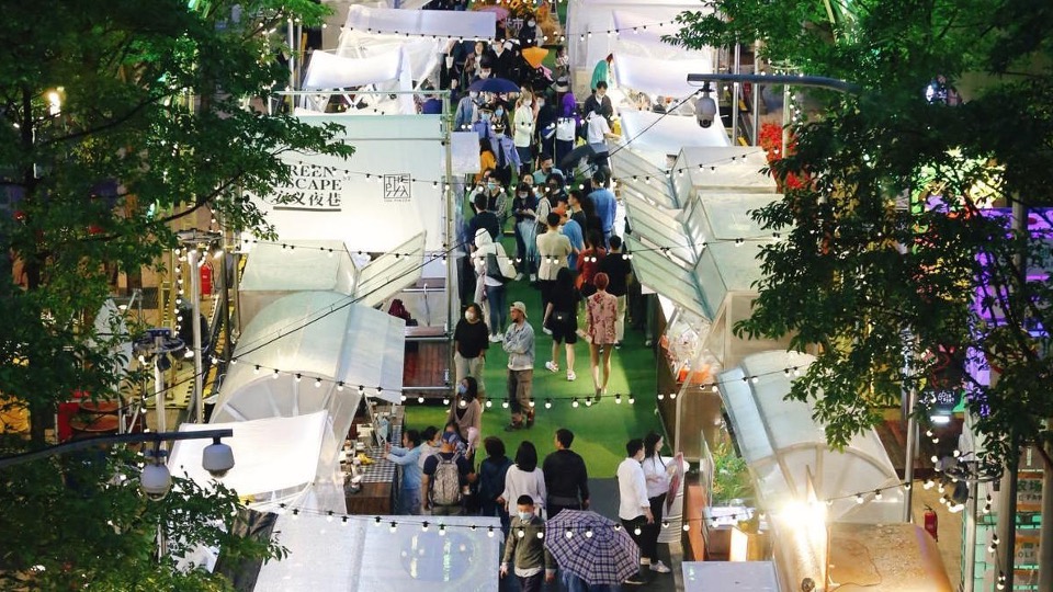 适合各行业户外集市摊位氛围布置灵感图集方案