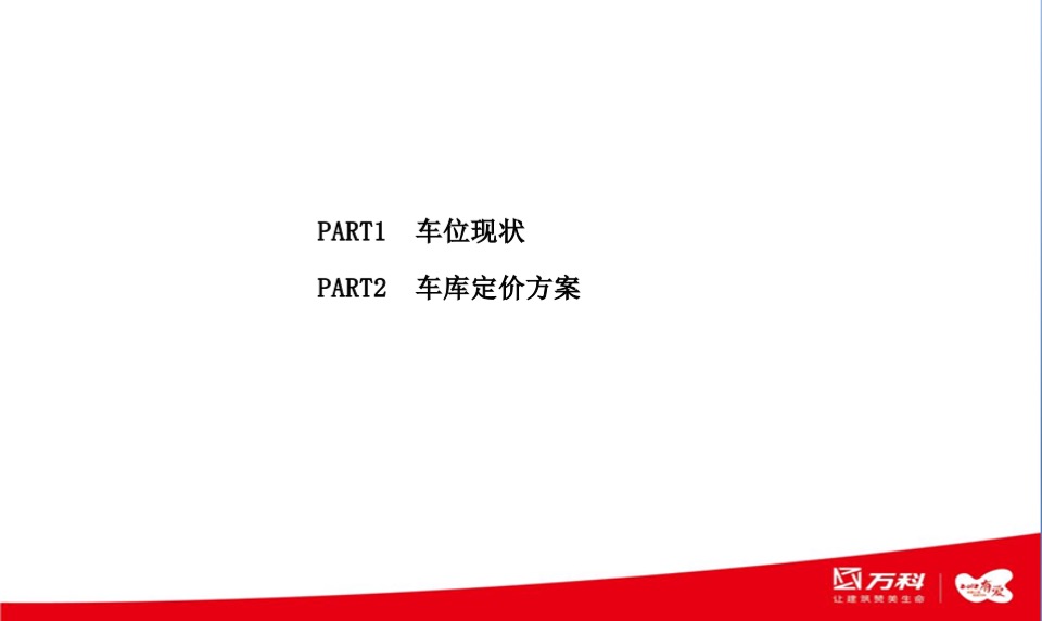 上海万科清林径库存及车位营销方案