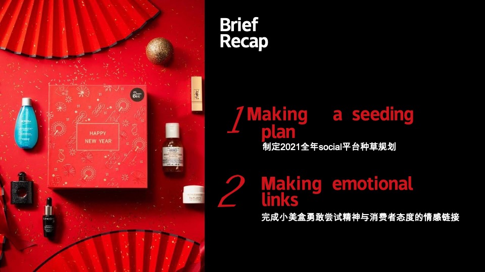 欧莱雅小美盒化妆品新媒体(小红书 抖音 B站)社交年度种草方案