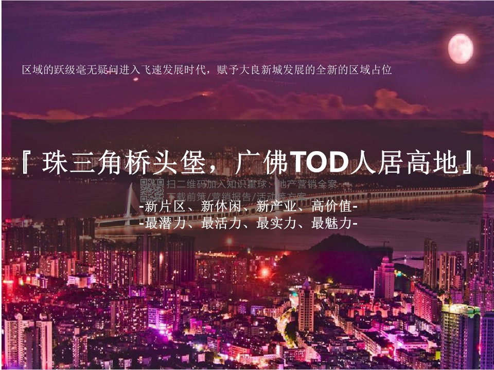 佛山顺德中洲·璞悦花园年度营销总纲