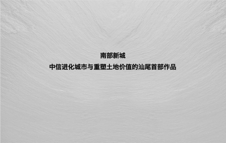 中信森林湖项目推广提报#湖居##豪宅##产城#-青铜骑士