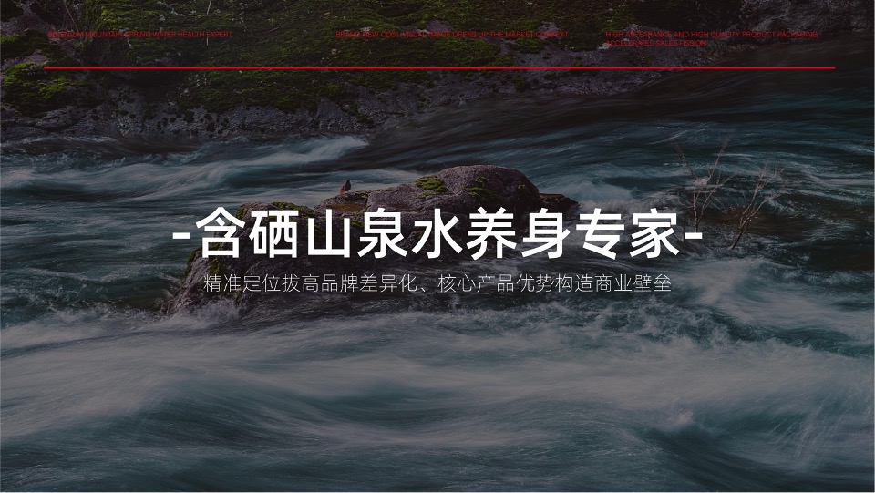 百极山矿泉水品牌策划全案