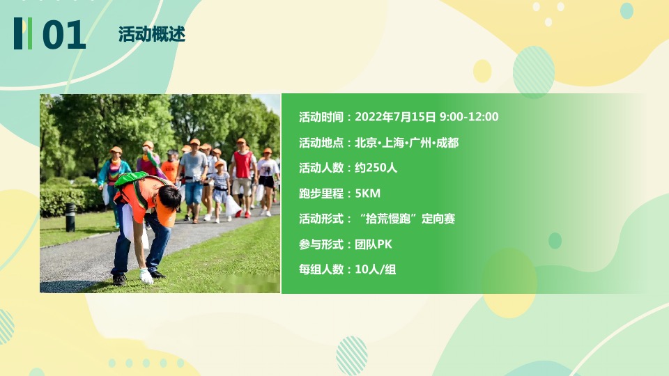 城市公益跑系列（花样捡跑 益起奔向未来主题）活动策划方案