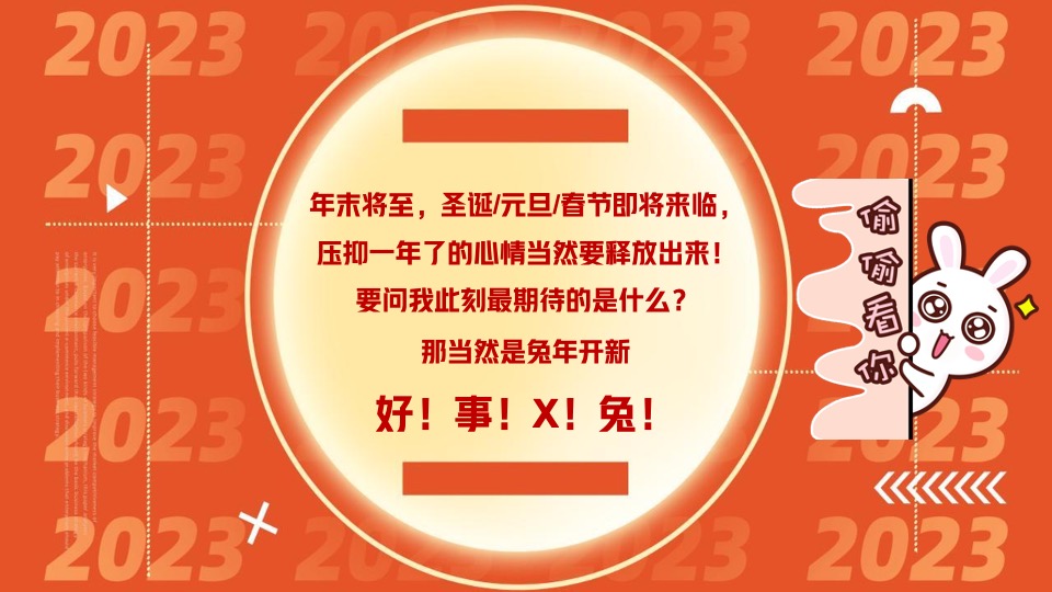兔年开新 好运×兔新年潮玩嘉年华活动策划方案