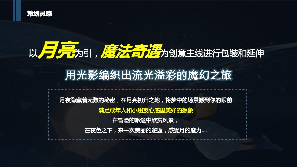 文旅景区夜游系列（魔法月光·奇遇世界主题）活动策划方案