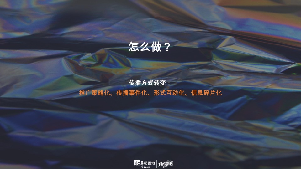 华润品牌年度推广策略提报
