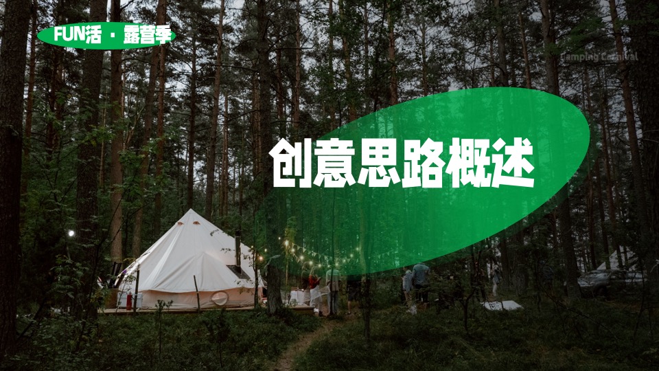地产项目夏日露营节系列（城里趣野 FUN活一下主题）活动策划方案