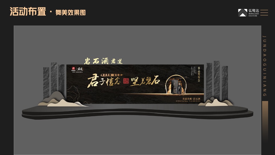 白酒品牌新品发布会（石破天惊·耀世而来主题）活动策划方案