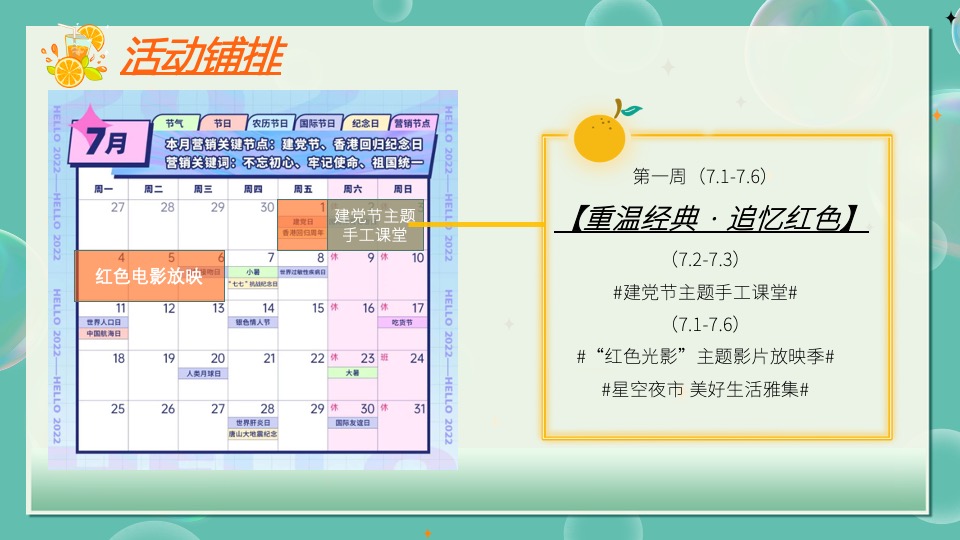 地产项目7月#夏天的味道#活动策划案