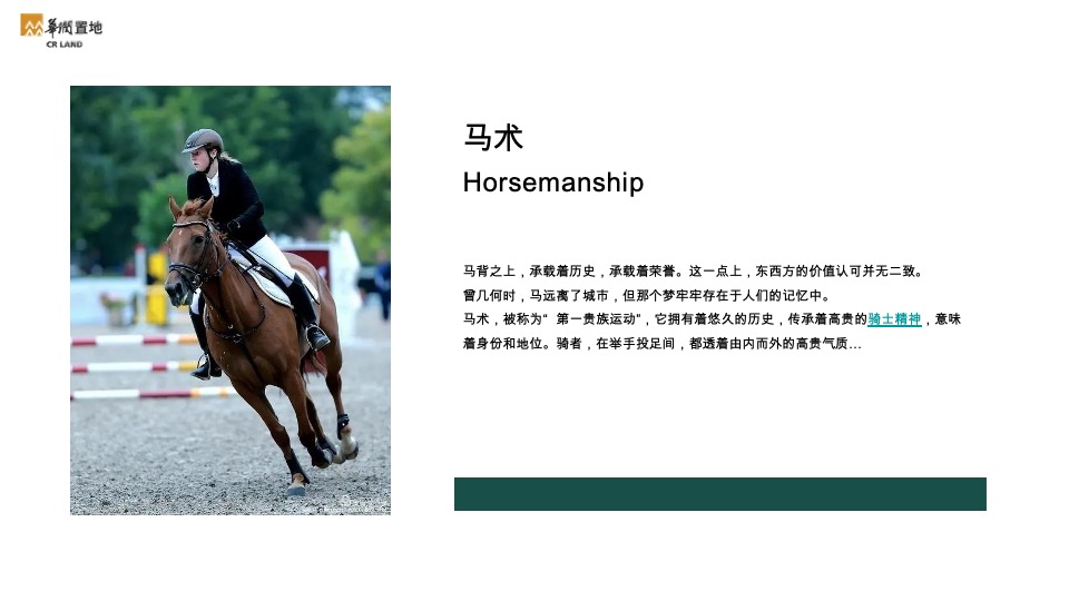 华润西园园林暨样板间开放活动策划案 #马术#