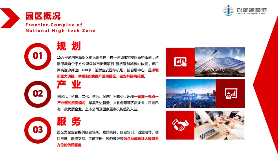 新桥·创新智慧港推介PPT