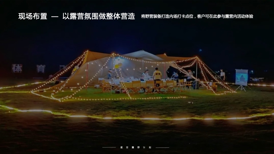 地产项目城市夏日星空露野计划活动策划方案