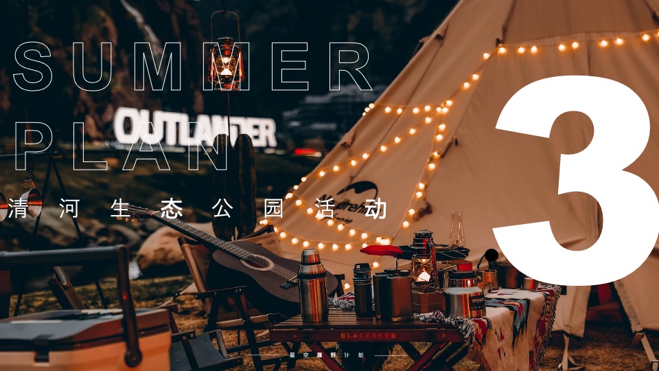 地产项目城市夏日星空露野计划活动策划方案