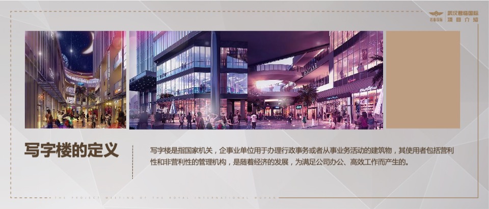 武汉君临国际项目推介PPT #写字楼#