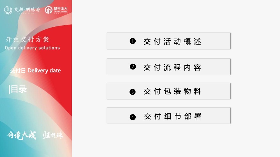 交投明珠府#府境大成·归明珠#交付活动策划案