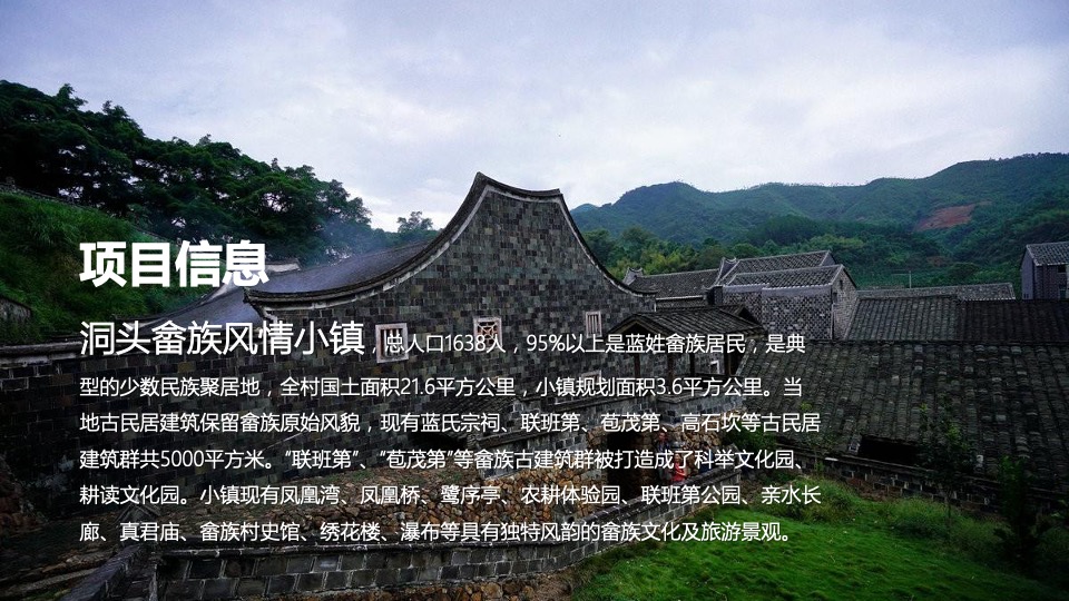 中国·洞头畲族风情小镇四季活动规划方案