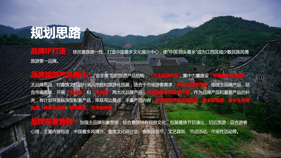 中国·洞头畲族风情小镇四季活动规划方案