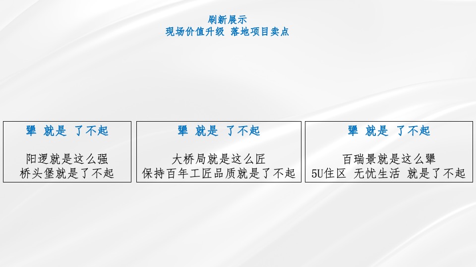 百瑞景7-9月推广策划案 #第3季度# #洋房# #滨江# #商铺# #平销期#