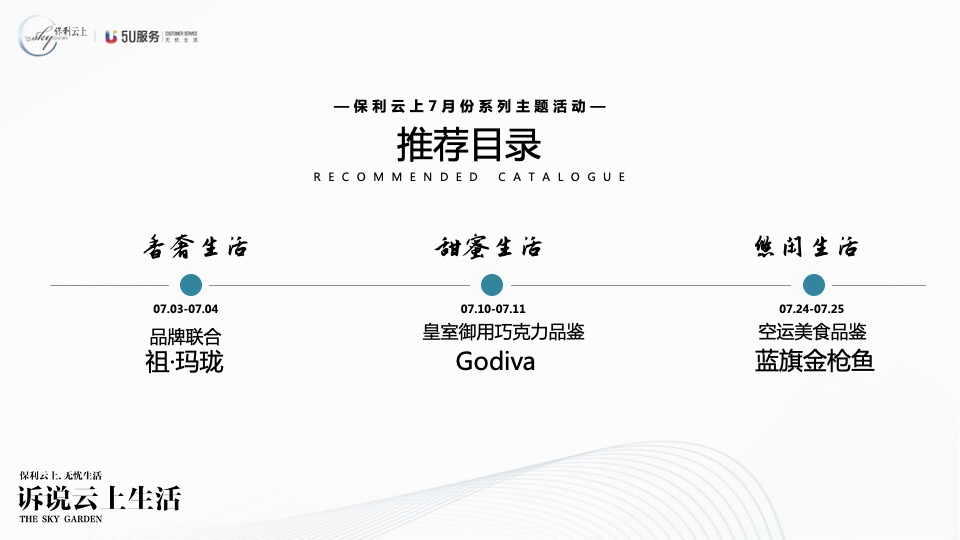 保利云上7月#诉说云上生活#主题活动策划案#圈层#