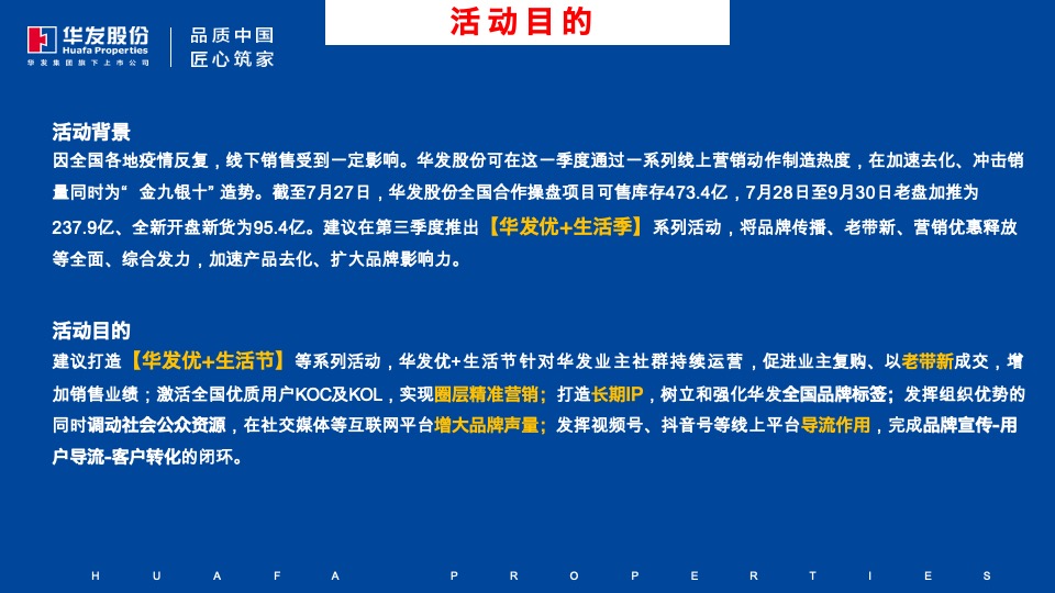 华发股份线上品牌策划案#短视频挑战赛##购房节##老带新# #第3季度#