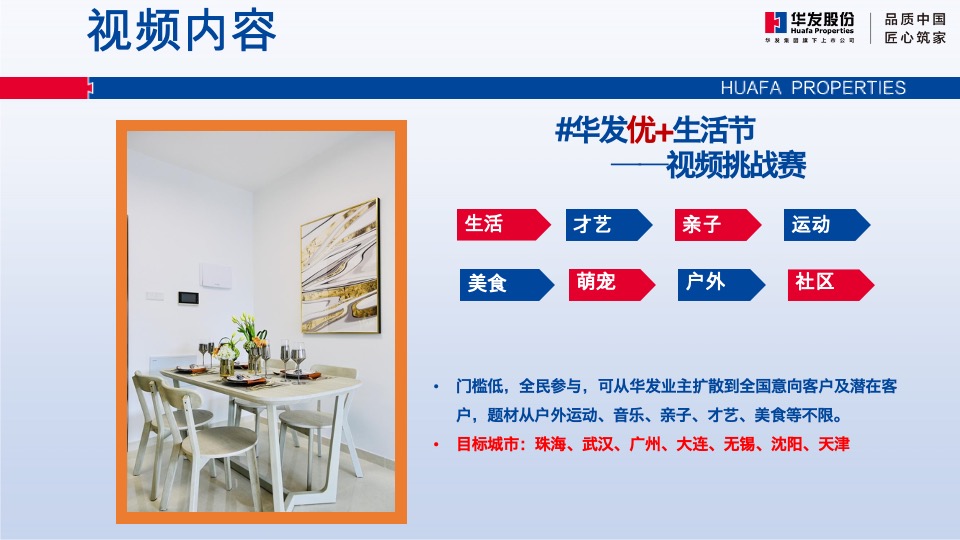 华发股份线上品牌策划案#短视频挑战赛##购房节##老带新# #第3季度#