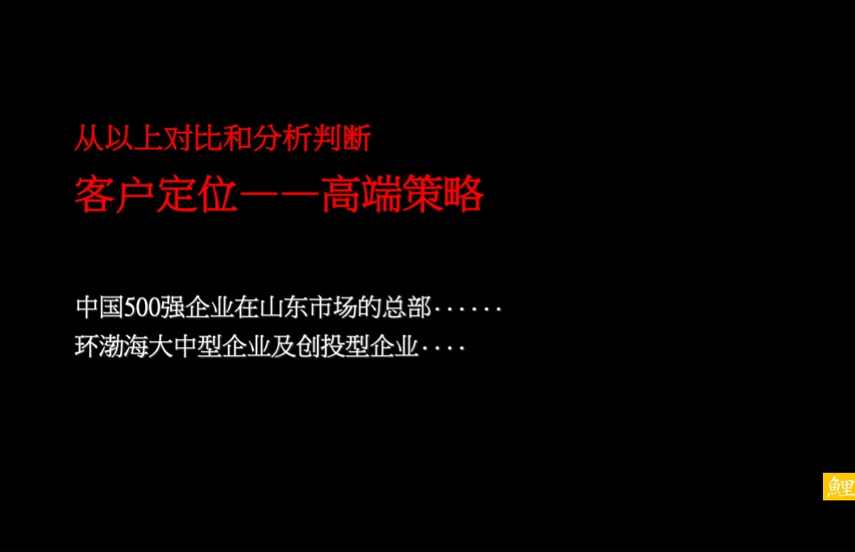 济南海尔时代大厦策略推广方案