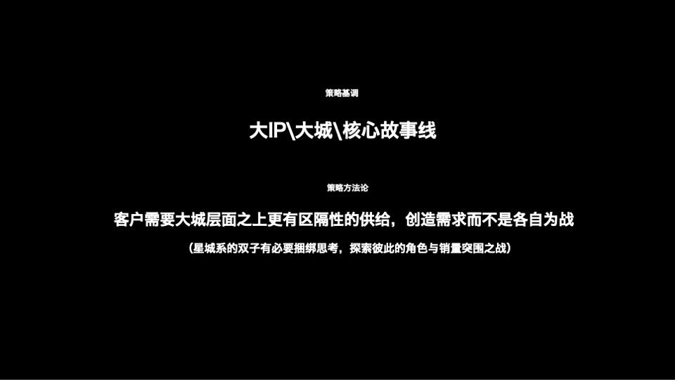 星河城&星汇城年度推广策略提报  #大城# #双盘#