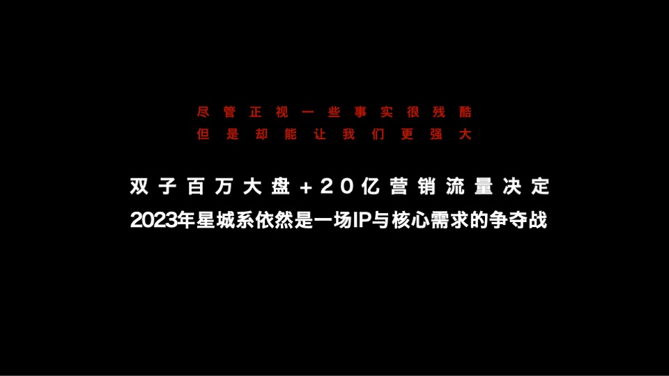 星河城&星汇城年度推广策略提报  #大城# #双盘#