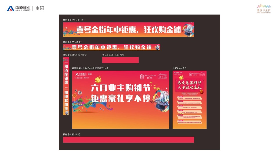 建业春天里壹号金街8-12月推广策划案#商铺##加推#