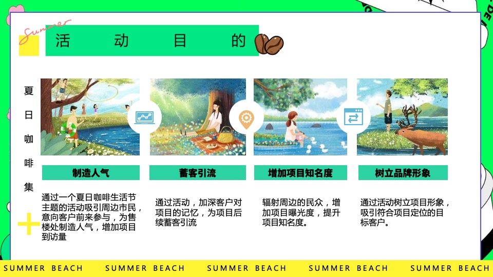 商场地产夏日咖啡主题饮品节（夏日好好喝主题）活动策划方案