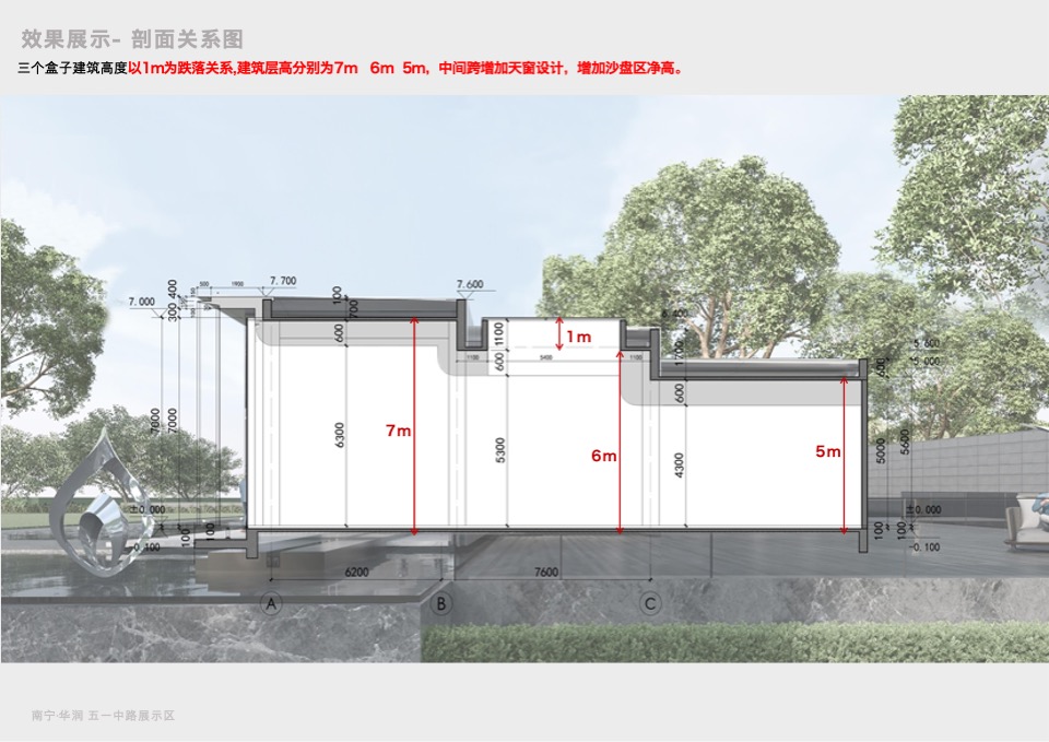 五一路营销中心示范区建筑设计方案