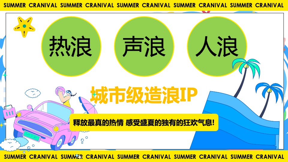商业地产夏日HI浪造乐节（青春有YOUNG·FUN肆嗨浪主题）活动策划方案