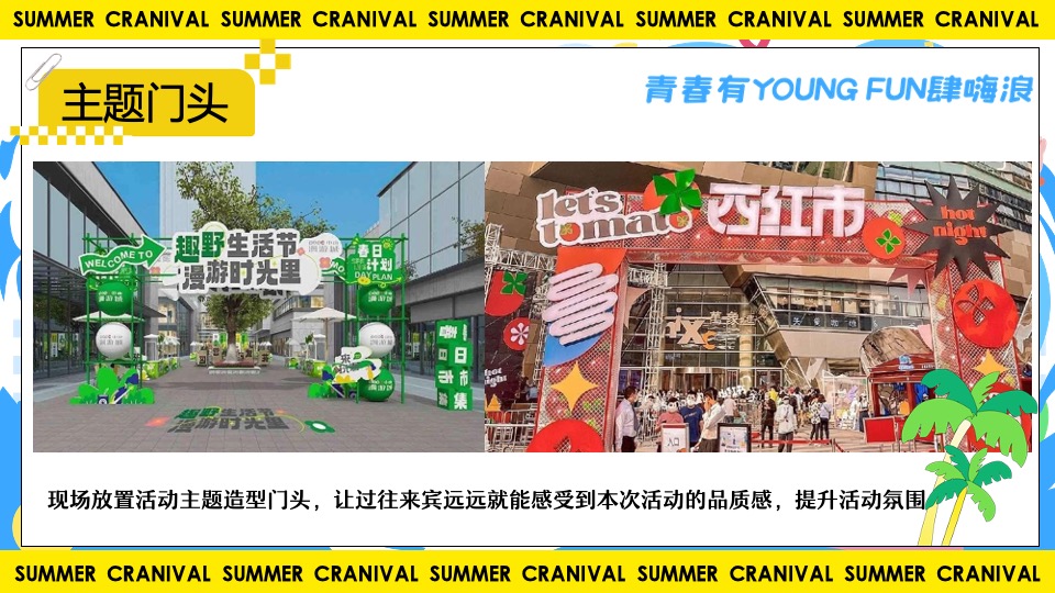商业地产夏日HI浪造乐节（青春有YOUNG·FUN肆嗨浪主题）活动策划方案