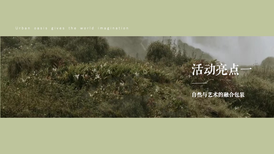 地产项目售楼处开放暨样板间开放（城市绿洲 予世界想象主题）活动策划方案