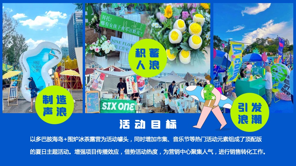 商场地产夏季系列（打开夏天de100种方式主题）活动策划方案