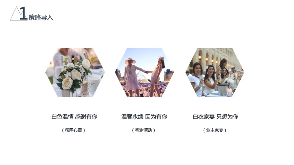 海伦中央公园业主高定私宴活动策划案 #法式# #白衣家宴#