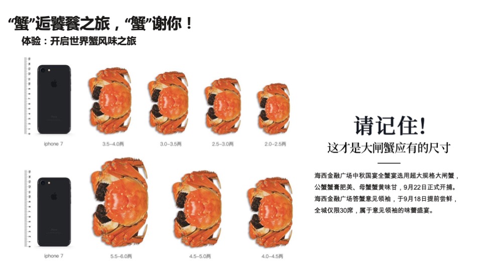 万科海西金融广场业主高定私宴活动策划案 #全蟹私宴#