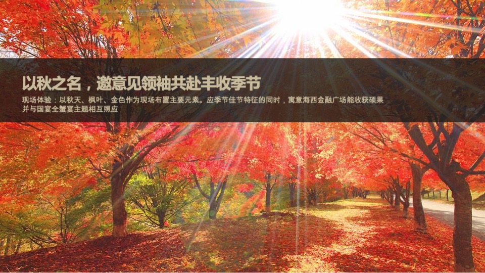 万科海西金融广场业主高定私宴活动策划案 #全蟹私宴#