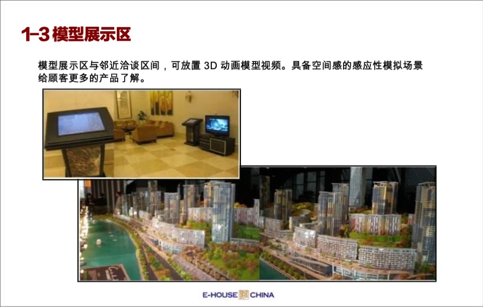 售楼处平面布局、功能说明、包装及样板间装修建议培训课件